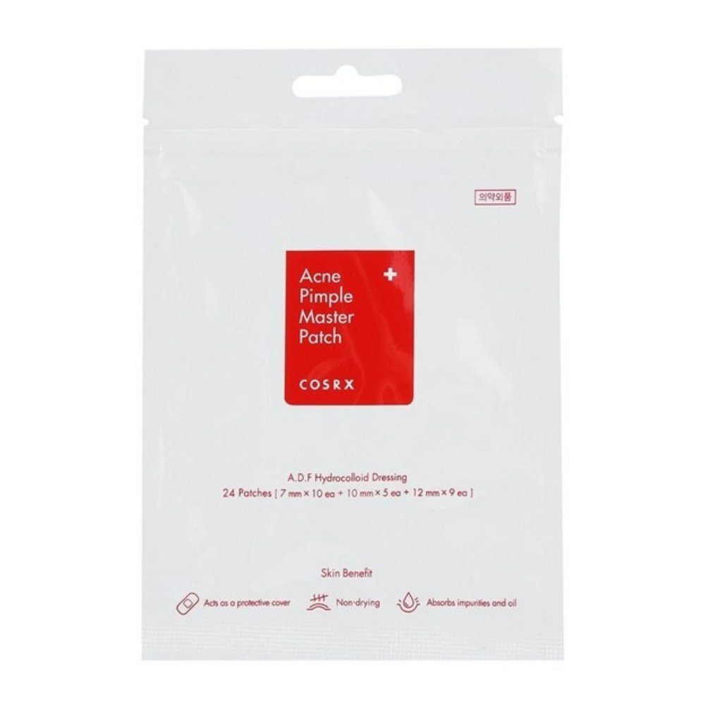 CosRx Pimple Patch Set of 24 Patches Hydrocolloid for Treating Blemishes